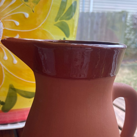 Vintage Terracotta Pitcher - Picture 4 of 4